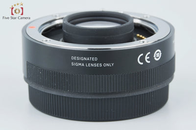 【中古】SIGMA シグマ TELE CONVERTER 1.4x TC-1401 キヤノン用