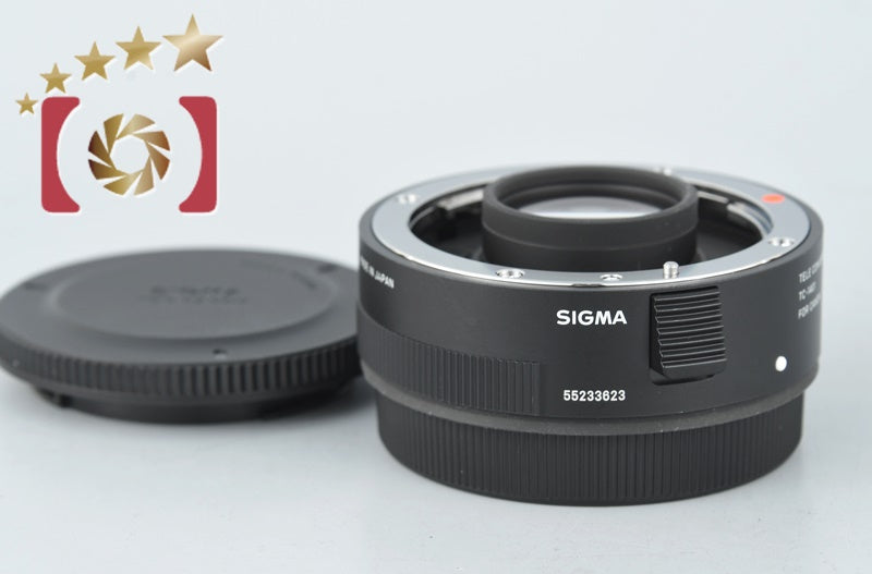 【中古】SIGMA シグマ TELE CONVERTER 1.4x TC-1401 キャノン用
