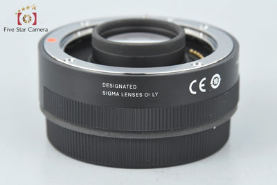 【中古】SIGMA シグマ TELE CONVERTER 1.4x TC-1401 キャノン用
