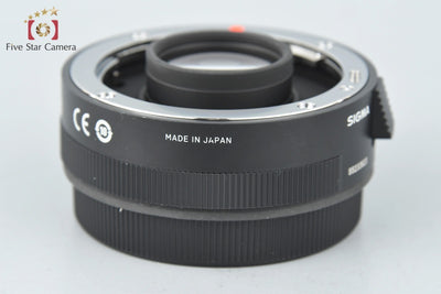 【中古】SIGMA シグマ TELE CONVERTER 1.4x TC-1401 キャノン用