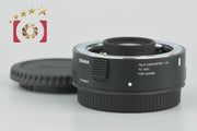 【中古】SIGMA シグマ TELE CONVERTER 1.4x TC-1401 キヤノン用
