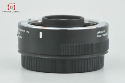【中古】SIGMA シグマ TELE CONVERTER 1.4x TC-1401 キヤノン用