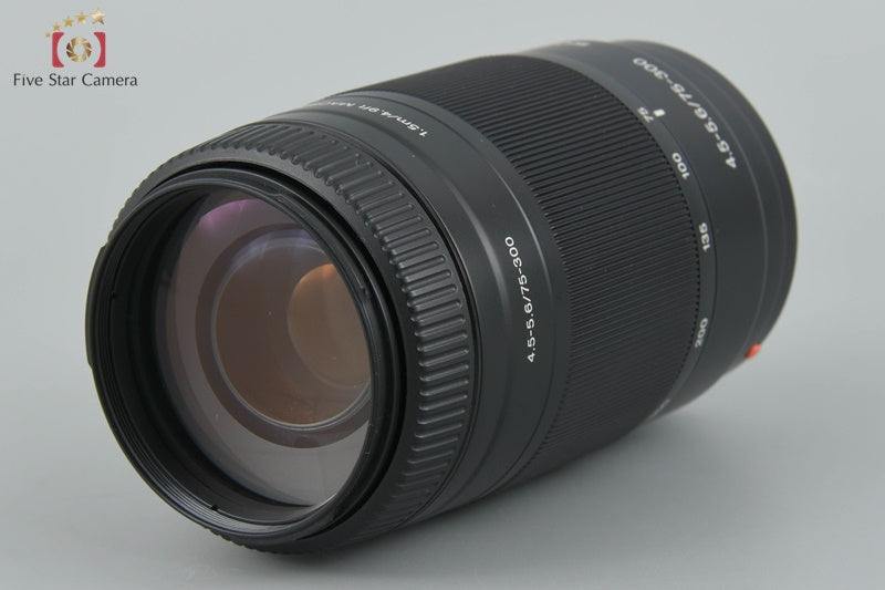 中古】SONY ソニー 75-300mm f/4.5-5.6 MACRO SAL75300 – Five Star
