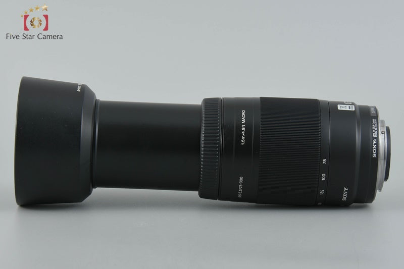 中古】SONY ソニー 75-300mm f/4.5-5.6 MACRO SAL75300 – Five Star