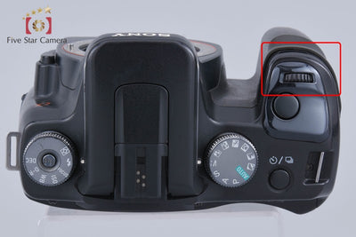 【中古】SONY ソニー α100 DSLR-A100 ブラック デジタル一眼レフカメラ