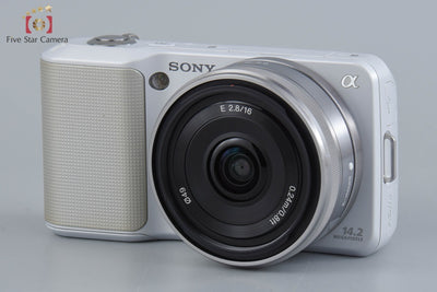 【Used】 SONY Sony α NEX-3 Double Lens Kit White