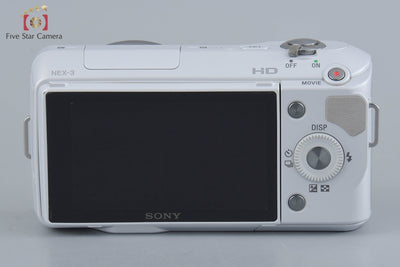【Used】 SONY Sony α NEX-3 Double Lens Kit White