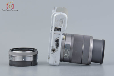 【Used】 SONY Sony α NEX-3 Double Lens Kit White