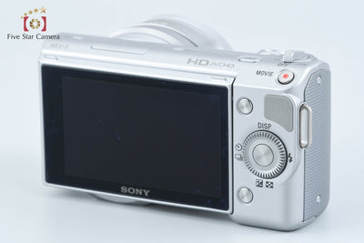 [Used] SONY Sony α NEX-5 Double Lens Kit Silver Shutter Count Very Low With Original Box