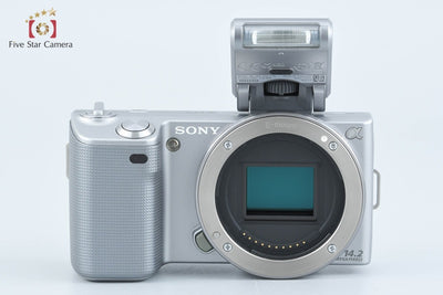 [Used] SONY Sony α NEX-5 Double Lens Kit Silver Shutter Count Very Low With Original Box