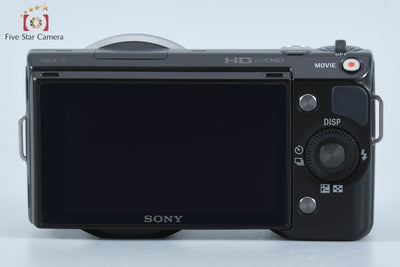 Used: SONY α NEX-5 Black Mirrorless Camera