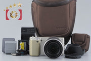 Used: SONY α NEX-5 Gold + E 18-55mm f/3.5-5.6 OSS SEL1855 Silver