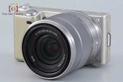 Used: SONY α NEX-5 Gold + E 18-55mm f/3.5-5.6 OSS SEL1855 Silver