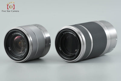 [Used] SONY α NEX-5 Double Zoom Lens Kit Silver