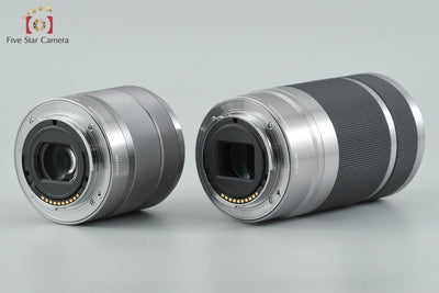 [Used] SONY α NEX-5 Double Zoom Lens Kit Silver