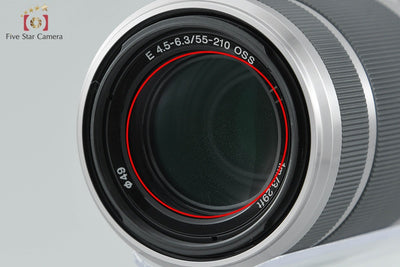 [Used] SONY α NEX-5 Double Zoom Lens Kit Silver