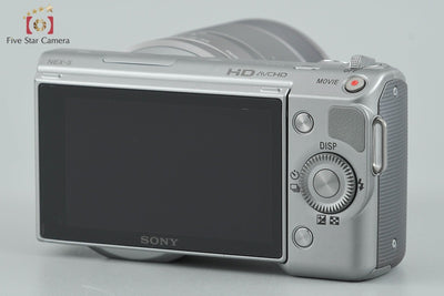 [Used] SONY α NEX-5 Double Zoom Lens Kit Silver