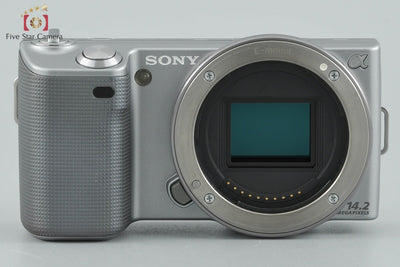 [Used] SONY α NEX-5 Double Zoom Lens Kit Silver