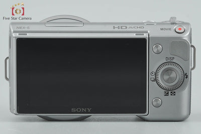[Used] SONY α NEX-5 Double Zoom Lens Kit Silver