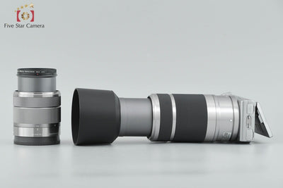 [Used] SONY α NEX-5 Double Zoom Lens Kit Silver