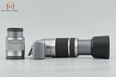 [Used] SONY α NEX-5 Double Zoom Lens Kit Silver