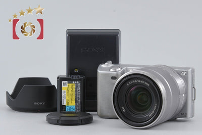 Used: SONY Sony α NEX-5 Zoom Lens Kit Silver