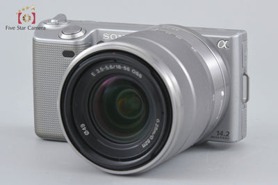 Used: SONY Sony α NEX-5 Zoom Lens Kit Silver