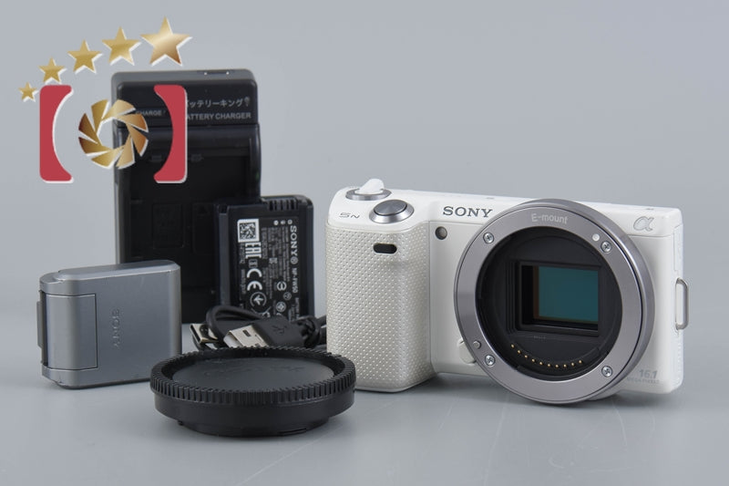 [Used] SONY α NEX-5N White Digital Single-Lens Camera - Low Shutter Count