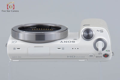 [Used] SONY α NEX-5N White Digital Single-Lens Camera - Low Shutter Count
