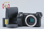 [Used] SONY α NEX-6 Black Mirrorless Single-Lens Camera - Low Shutter Count