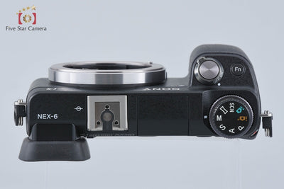 [Used] SONY α NEX-6 Black Mirrorless Single-Lens Camera - Low Shutter Count