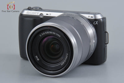 【中古】SONY ソニー α NEX-C3 ズームレンズキット ブラック シャッター回数僅少