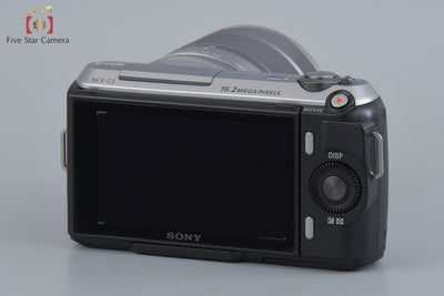 【中古】SONY ソニー α NEX-C3 ズームレンズキット ブラック シャッター回数僅少