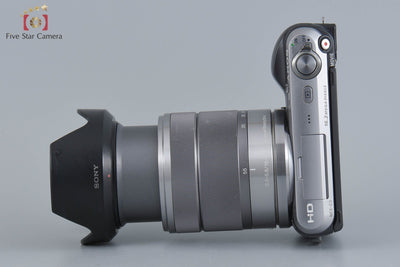 【中古】SONY ソニー α NEX-C3 ズームレンズキット ブラック シャッター回数僅少