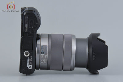 【中古】SONY ソニー α NEX-C3 ズームレンズキット ブラック シャッター回数僅少