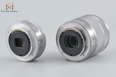 [Used] SONY Sony α NEX-C3 Double Lens Kit Silver - Low Shutter Count