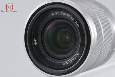 [Used] SONY Sony α NEX-C3 Double Lens Kit Silver - Low Shutter Count
