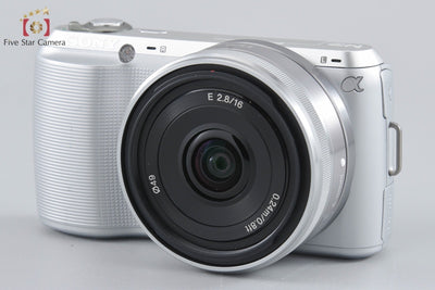 [Used] SONY Sony α NEX-C3 Double Lens Kit Silver - Low Shutter Count