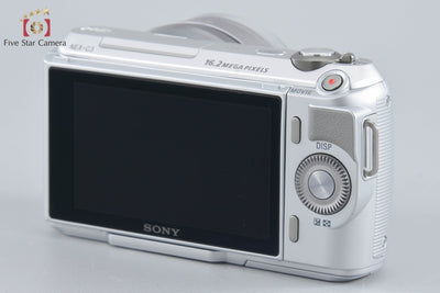 [Used] SONY Sony α NEX-C3 Double Lens Kit Silver - Low Shutter Count