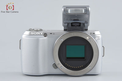 [Used] SONY Sony α NEX-C3 Double Lens Kit Silver - Low Shutter Count