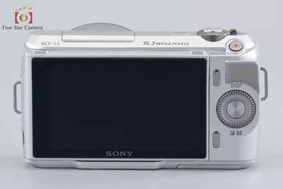 [Used] SONY Sony α NEX-C3 Double Lens Kit Silver - Low Shutter Count