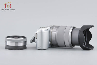 [Used] SONY Sony α NEX-C3 Double Lens Kit Silver - Low Shutter Count