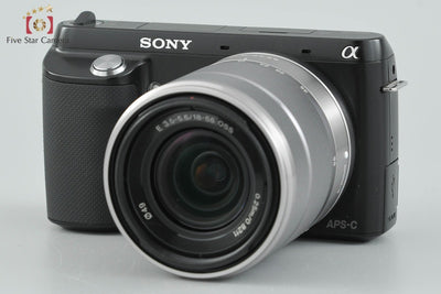 [Used] SONY α NEX-F3 Zoom Lens Kit Black, Low Shutter Count