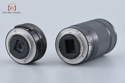 Used: Sony α VLOGCAM ZV-E10Y Double Zoom Lens Kit Black, Low Shutter Count, With Original Box