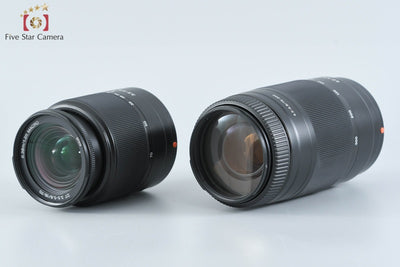 [Used] SONY α100 DSLR-A100W Double Zoom Lens Kit Black