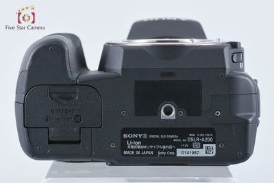 [Used] SONY Sony α200 DSLR-A200 Black Digital SLR Camera