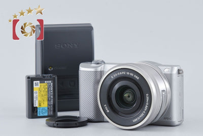 [Used] SONY Sony α5000 ILCE-5000 Power Zoom Lens Kit Silver