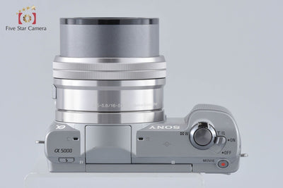[Used] SONY Sony α5000 ILCE-5000 Power Zoom Lens Kit Silver
