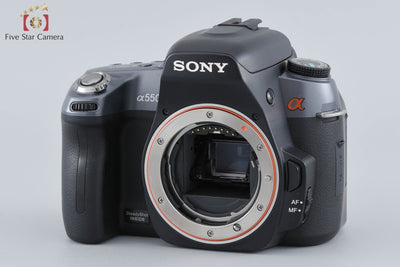 【Used】SONY α550 DSLR-A550 Digital SLR Camera