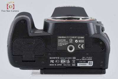 【Used】SONY α550 DSLR-A550 Digital SLR Camera
